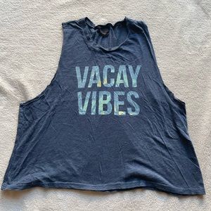 Vacay Vibes muscle tank